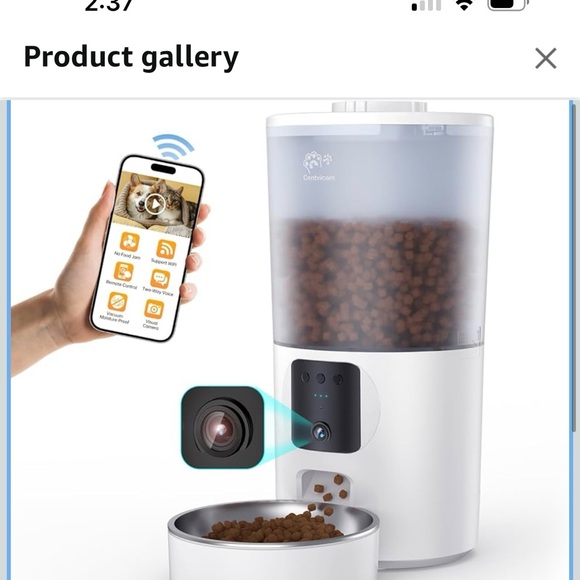Other - NIB Smart Pet Feeder with Camera